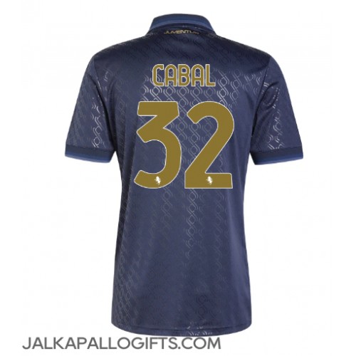 Juventus Juan Cabal #32 Kolmaspaita 2024-25 Lyhythihainen